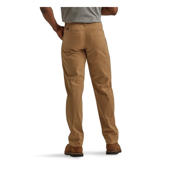 Wrangler Workwear Pants 44x32 Brown Men Relaxed Fit Work Khaki Tool Pockets - Picture 3 of 8